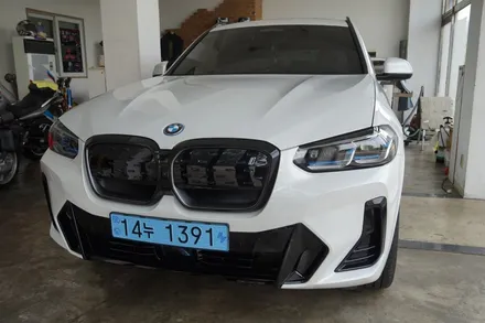 BMW키드니그릴랩핑 #IX3그릴랩핑 #BMW ix3랩핑  #그릴랩핑 #부분랩핑 #포인트랩핑 / 성남시 분당구 동원동