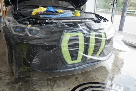 스킨게러지 #BMW IX4무광PPF #BMW전기차랩핑 #ix4범퍼PPF #보험사고PPF #BMW무광PPF #카본PPF / 성남시 분당구 동원동