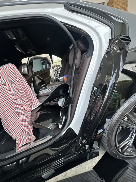 BMW7랩핑 #BMW7듀오톤 #바디랩핑 #차량바디안쪽랩핑 #BMW전체랩핑 / 성남시 분당구 동원동