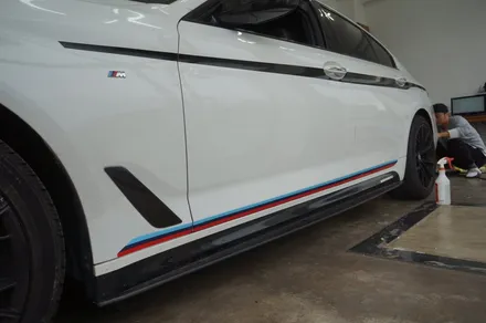 SKIN GARAGE + BMW G30 데칼 + BMW데칼 + M퍼포먼스데칼 + BMW캐릭터라인데칼 / 성남시 분당구 동원동