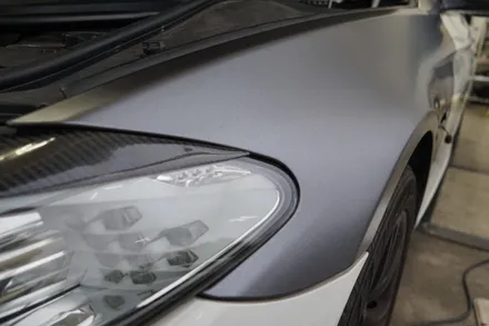 스킨게러지 + BMW F10 전체랩핑 + BMW전체랩핑 + 3M 사틴다크그레이 + 3M SATIN DARK GREY  + BMW데칼 + F10데칼 / 성남시 분당구 동원동