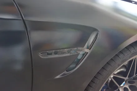 스킨게러지 + BMW M4전체랩핑 + M4전체랩핑 + M4랩핑 + 카본루프PPF + BMW 전체랩핑 + 에이버리그레이 + PPF + 카스킨 / 성남시 분당구 동원동