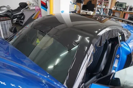 SKIN GARAGE + 아우디R8 루프스킨 + 아우디루프스킨 + R8랩핑 + R8루프스킨 + 전체카스킨 + 자동차랩핑 / 성남시 분당구 동원동