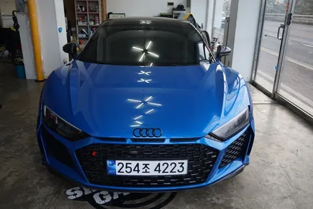 SKIN GARAGE + 아우디R8 루프스킨 + 아우디루프스킨 + R8랩핑 + R8루프스킨 + 전체카스킨 + 자동차랩핑 / 성남시 분당구 동원동