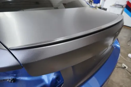 BMW220D전체래핑 + BMW전체랩핑 + 사틴그레이전체랩핑 + 3M랩핑 + 비머랩핑 + 자동차랩핑 / 성남시 분당구 동원동