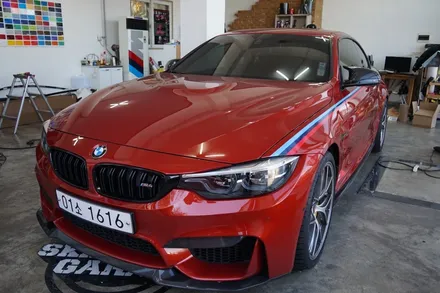 SKIN GARAGE + BMW M4 DTM DECAL + M4 DTM + M4데칼 + BMW데칼 + BMW랩핑 + BMW전체랩핑 / 성남시 분당구 동원동