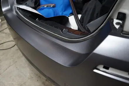 스킨게러지 + BMW F10 전체랩핑 + BMW전체랩핑 + 3M 사틴다크그레이 + 3M SATIN DARK GREY  + BMW데칼 + F10데칼 / 성남시 분당구 동원동