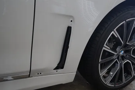 스킨게러지 + BMW745e전체랩핑 + BMW전체랩핑 + BMW크롬죽이기 + BMW7시리즈랩핑 + BMW 745e / 성남시 분당구 동원동