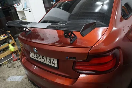 스킨게러지 + BMW M2 PPF + 카본스포일러PPF + 파츠보호필름 + 자동차보호필름 / 성남시 분당구 동원동