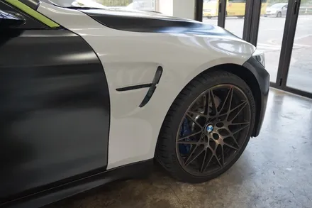 스킨게러지 + BMW M4전체랩핑 + M4전체랩핑 + M4랩핑 + 카본루프PPF + BMW 전체랩핑 + 에이버리그레이 + PPF + 카스킨 / 성남시 분당구 동원동