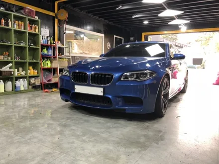 <부산랩핑,부산ppf>BMW M5 사틴다크그레이 전체랩핑 / 부산 강서구 명지동