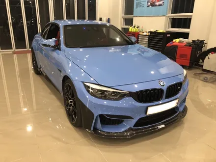 <부산랩핑,부산ppf>BMW M4 컴패티션 1호 차량 부분랩핑&라이트필름 / 부산 강서구 명지동