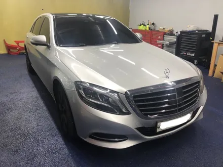 <부산랩핑,부산ppf,부산자동차랩핑>벤츠 s클래스 s65amg 사틴블랙 전체랩핑, 바디킷,라이트,휠,캘리퍼도색, 실내랩핑까지의 전체 튜닝작업 part.1 / 부산 강서구 명지동
