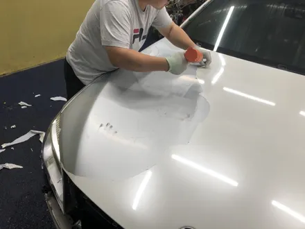 <부산랩핑,부산ppf,부산자동차랩핑>bmw 7시리즈 전체랩핑 제거및 3m 2080 사틴 뱀파이어레드 전체랩핑 재작업 / 부산 강서구 명지동