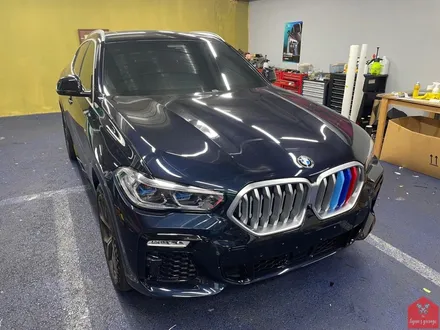 부산랩핑 전문점 현스게러지 BMW X6 사틴 화이트 펄 전체랩핑 시공 소개 / 부산 강서구 명지동