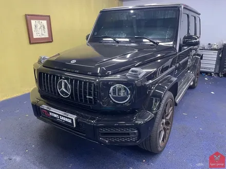 부산랩핑 전문점 현스게러지 벤츠 G63 AMG G바겐 크롬죽이기 시공 소개 / 부산 강서구 명지동