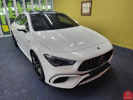 작지만 무시무시한 그 녀석!!! 부산랩핑 전문샵 현스게러지 벤츠 CLA 45S AMG 매트 다크 그레이 전체랩핑 시공 소개 / 부산 강서구 명지동