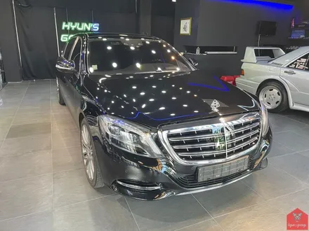 3대 명차의 품격. 부산랩핑 전문샵 현스게러지 벤츠 S500 마이바흐 사틴 화이트 알루미늄 투톤랩핑 (듀오톤랩핑) 시공 소개 / 부산 강서구 명지동