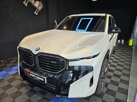 BMW XM 비닐프로그 사틴 블랙 전체랩핑 시공 소개 / 부산 기장, 김해, 창원