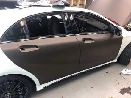 <부산랩핑,부산ppf,부산자동차랩핑>벤츠 A 45 amg 무광전체랩핑 자동차 전체랩핑 / 부산 강서구 명지동