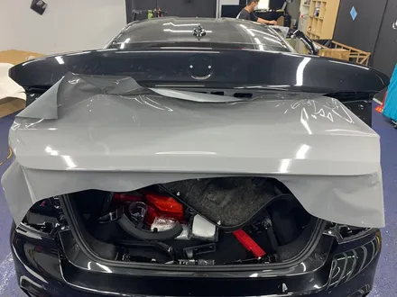 <부산랩핑,부산ppf,부산자동차랩핑> BMW M5 시멘트 전체랩핑 에이버리 락그레이전체랩핑 / 부산 강서구 명지동