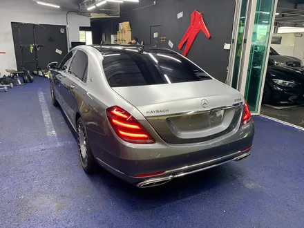 <부산랩핑,부산ppf,부산자동차랩핑>벤츠 S클래스 마이바흐 투톤랩핑, 듀오톤랩핑 / 부산 강서구 명지동