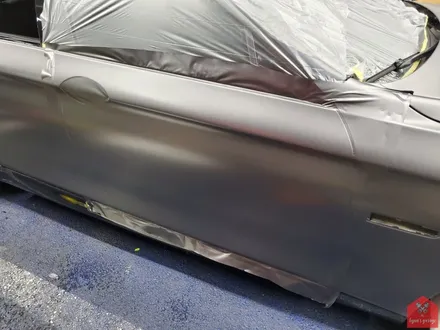 부산랩핑 전문점 현스게러지 BMW F10 5시리즈 사틴 다크 그레이 전체랩핑 시공 소개 / 부산 강서구 명지동