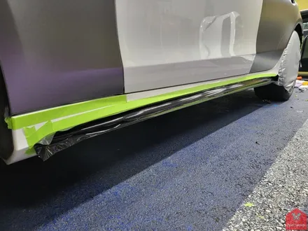 AMG의 카리스마!!! 부산랩핑 전문샵 현스게러지 AMG GT 43 4도어 사틴 다크 그레이 전체랩핑 시공 소개 / 부산 강서구 명지동
