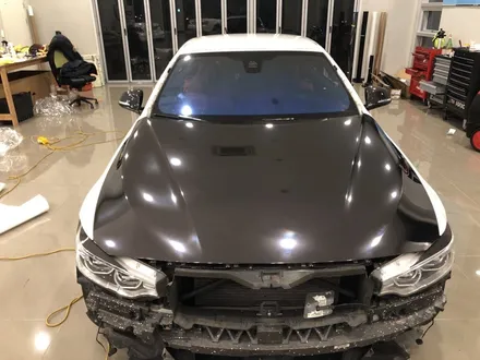 <부산랩핑,부산ppf>BMW 4시리즈 컨버터블 크롬전체랩핑&데칼 작업 / 부산 강서구 명지동