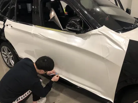 <부산랩핑,부산ppf,부산자동차랩핑>BMW X3 화이트펄 전체랩핑 / 부산 강서구 명지동