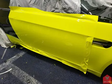 인기 최강 필름의 비결! 부산랩핑 전문점 현스게러지 BMW E92 M3 이노즈텍 레이싱 옐로우 전체랩핑 시공 소개 / 부산 강서구 명지동