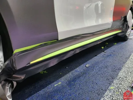AMG의 카리스마!!! 부산랩핑 전문샵 현스게러지 AMG GT 43 4도어 사틴 다크 그레이 전체랩핑 시공 소개 / 부산 강서구 명지동