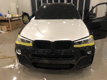 <부산랩핑,부산ppf,부산자동차랩핑>BMW X3 화이트펄 전체랩핑 / 부산 강서구 명지동
