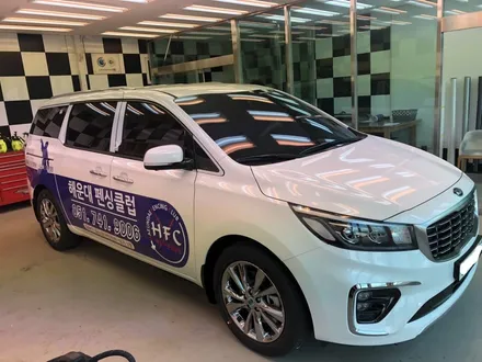 <부산랩핑,부산ppf,부산자동차랩핑>카니발 자동차 광고랩핑 / 부산 강서구 명지동