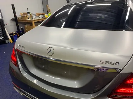 <부산랩핑,부산ppf,부산자동차랩핑>벤츠 S클래스 마이바흐 투톤랩핑, 듀오톤랩핑 / 부산 강서구 명지동