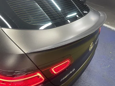 <부산랩핑,부산ppf,부산자동차랩핑>벤츠 GLC 43 AMG 사틴 골드더스트블랙 전체랩핑 및 크롬죽이기 / 부산 강서구 명지동