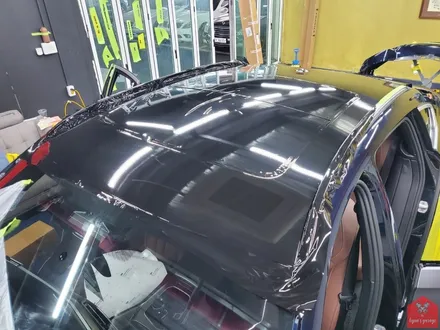 부산랩핑 전문점 현스게러지 BMW X6 사틴 다크 그레이 전체랩핑(+카본 포인트 랩핑) 시공 소개 / 부산 강서구 명지동
