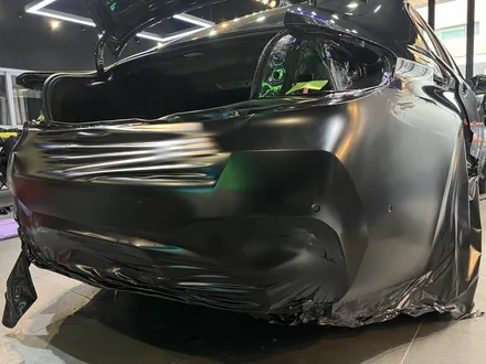 부산랩핑 전문샵 현스게러지 BMW M5 컴페티션 3M 사틴 블랙 전체랩핑 시공 소개 / 부산 강서구 명지동