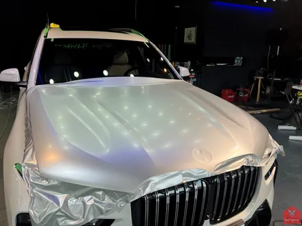 BMW X7 투톤 랩핑, 듀오톤 랩핑 (+ 부분 크롬 죽이기) 시공 소개 / 부산 기장, 김해, 창원
