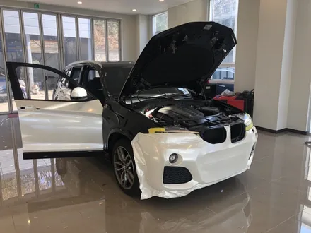 <부산랩핑,부산ppf,부산자동차랩핑>BMW X3 화이트펄 전체랩핑 / 부산 강서구 명지동