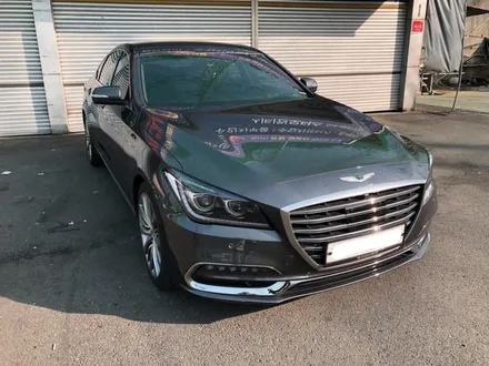 <부산랩핑,부산ppf,부산자동차랩핑>제네시스 G80 전체랩핑 제거 / 부산 강서구 명지동