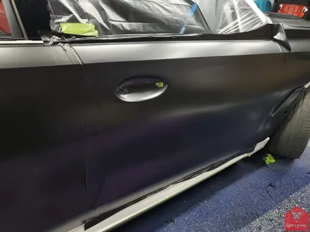 다크 포스 끝판왕! 부산랩핑 전문점 현스게러지 BMW X6 사틴블랙 전체랩핑(+크롬죽이기) 시공 소개 / 부산 강서구 명지동