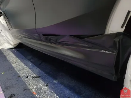 다크 포스 끝판왕! 부산랩핑 전문점 현스게러지 BMW X6 사틴블랙 전체랩핑(+크롬죽이기) 시공 소개 / 부산 강서구 명지동