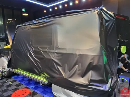 카리스마 올블랙!!! 부산랩핑 전문샵 현스게러지 벤츠 G63 AMG 지바겐 사틴블랙 전체랩핑 시공 소개 / 부산 강서구 명지동