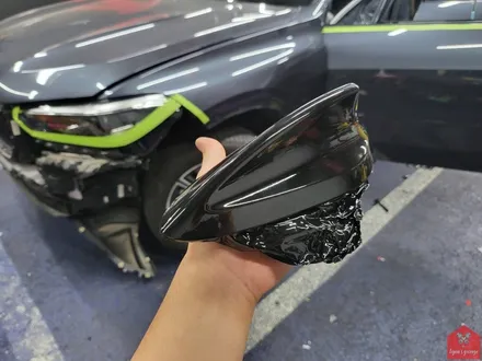 깨끗하게 맑게 자신 있게! 부산랩핑 전문샵 현스게러지 BMW X5 화이트펄 전체랩핑 시공 소개 / 부산 강서구 명지동