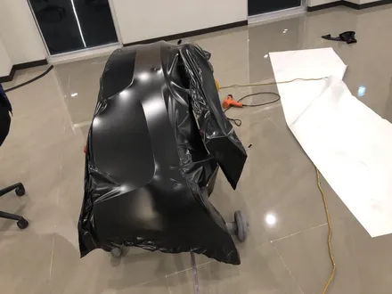 <부산랩핑,부산ppf,부산자동차랩핑>BMW M4 컴패티션 사틴블랙 전체랩핑 / 부산 강서구 명지동