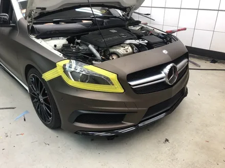 <부산랩핑,부산ppf,부산자동차랩핑>벤츠 A 45 amg 무광전체랩핑 자동차 전체랩핑 / 부산 강서구 명지동