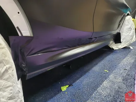 다크 포스 끝판왕! 부산랩핑 전문점 현스게러지 BMW X6 사틴블랙 전체랩핑(+크롬죽이기) 시공 소개 / 부산 강서구 명지동