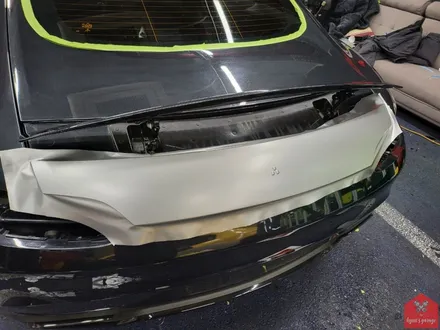 AMG의 화려한 변신! 부산자동차랩핑 전문점 현스게러지 벤츠 AMG GT 사틴 메탈릭 라이트 그레이 전체랩핑 시공 소개 / 부산 강서구 명지동