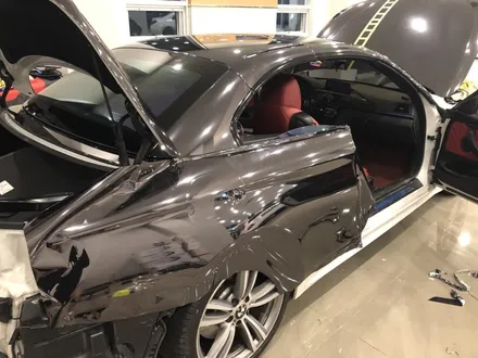 <부산랩핑,부산ppf>BMW 4시리즈 컨버터블 크롬전체랩핑&데칼 작업 / 부산 강서구 명지동